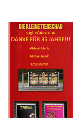 mobile Website Die Kleine Tierschau sagt »Ade« und DANKE FÜR 35 JAHRE!!!